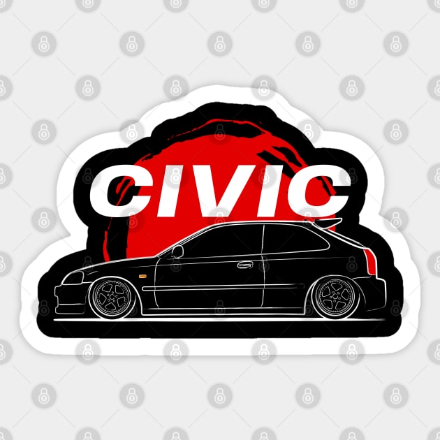 Civic sticker top